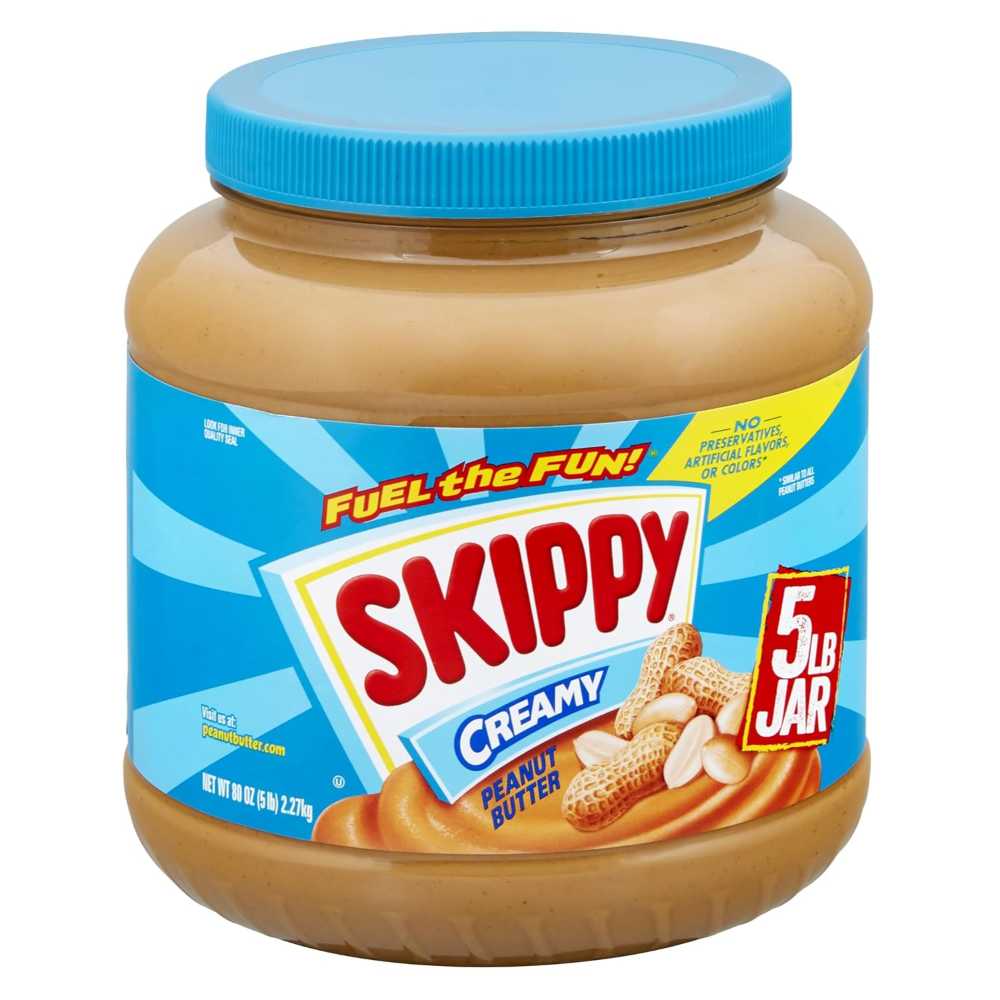 Skippy Creamy Peanut Butter, 5 lb. - $7.67 (was $10.44)